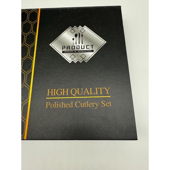 Silverware Flatware Cutlery Set, 24 Pieces Stainless Steel Cutlery Set - Picture 5 of 7